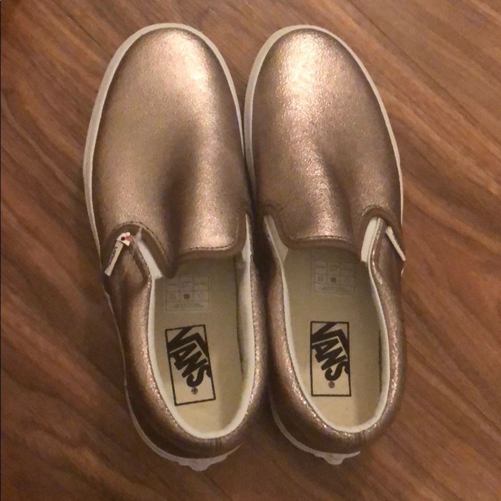 Brand new vans with box size 10 women’s